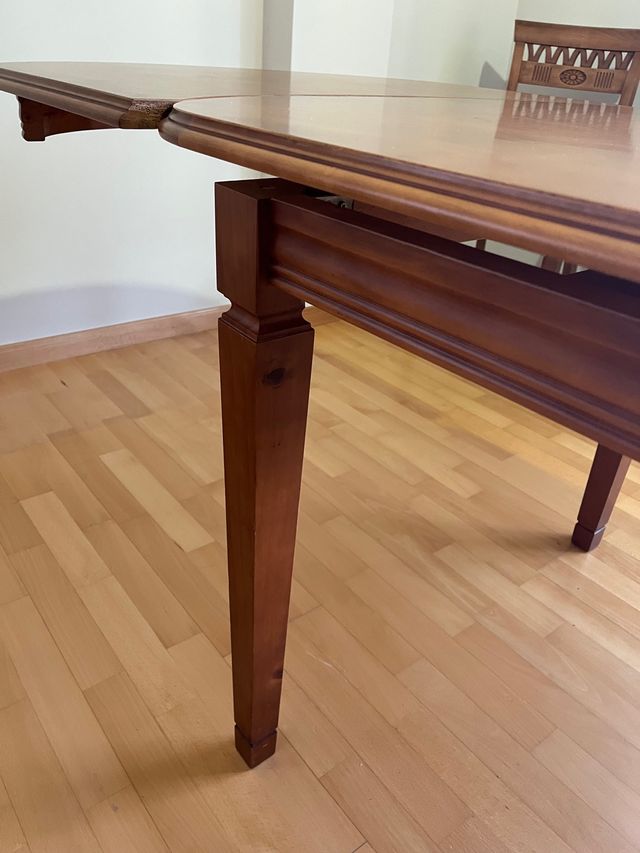 Mesa comedor extensible