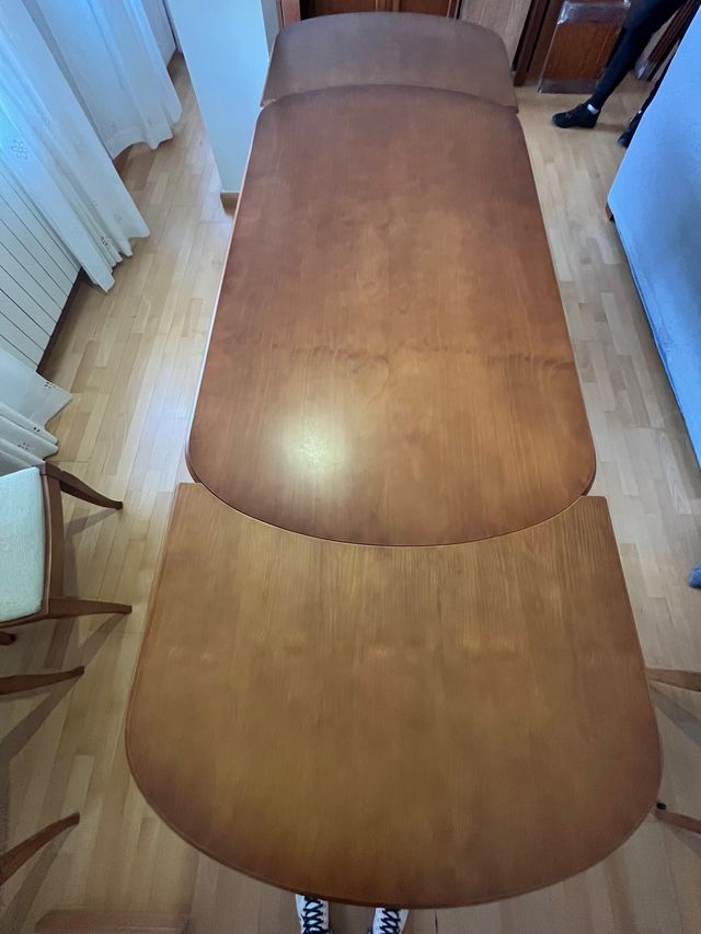 Mesa comedor extensible