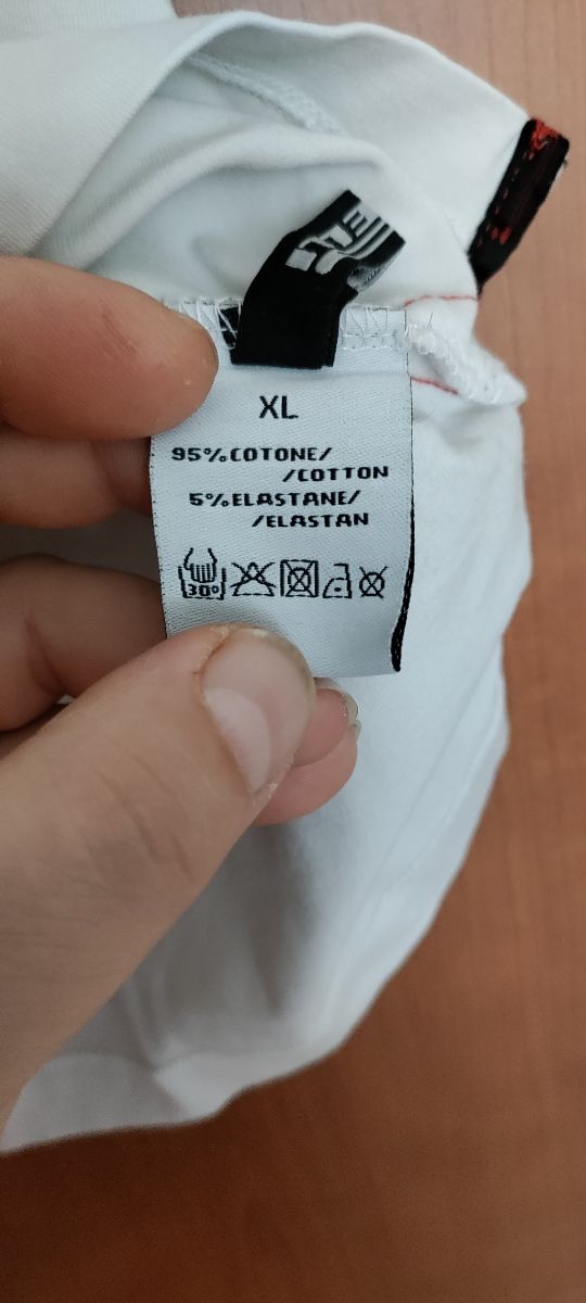 T-shirt maglia bianca Pirelli