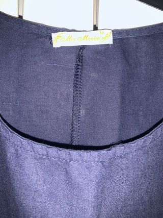 Vestito blu da donna