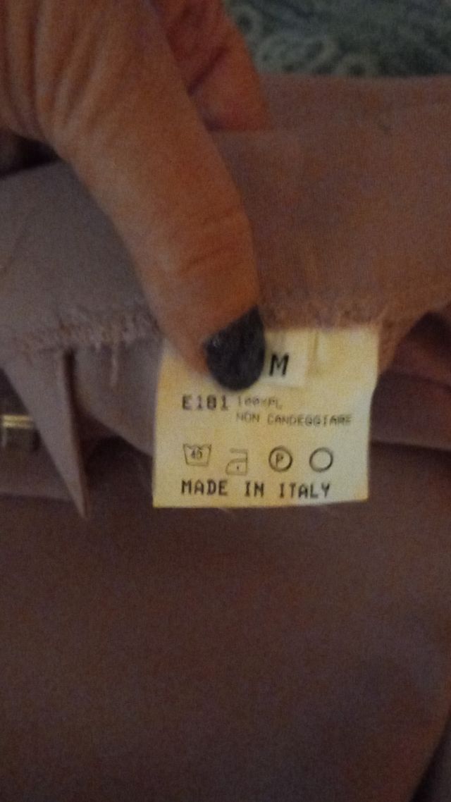 pantaloni glicine donna M