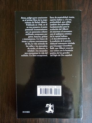 Roma, peligro para caminantes