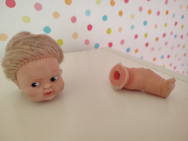 CABEZA Y PIERNA BARRIGUITA BLANCA