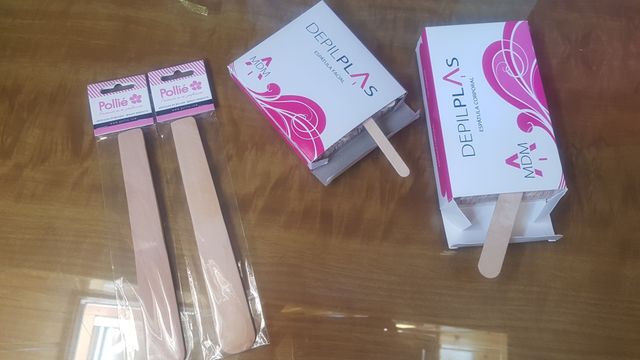 Espátulas depilación 3 tamaños