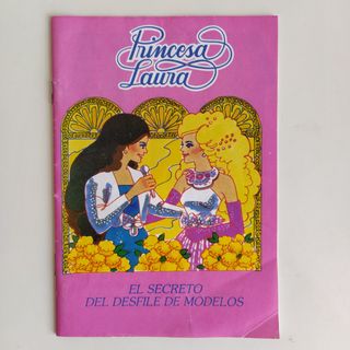 Catalogo, libro Barbie Princess Laura. Anni '80