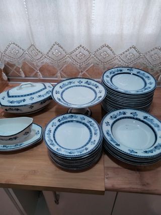 vajilla antigua