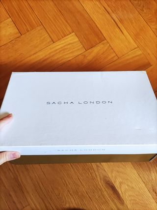 Zapatos de piel rojo de tacón num 37 Sacha London