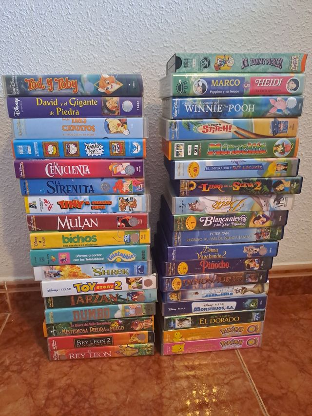 Lote 34 Películas VHS