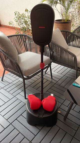 Kit punching ball niños + guantes boxeo 4 Oz