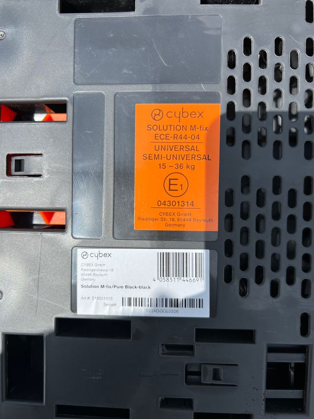 Silla GRUPO 2/3 Cybex Silver Solution