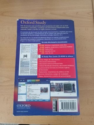 Diccionario Oxford Study