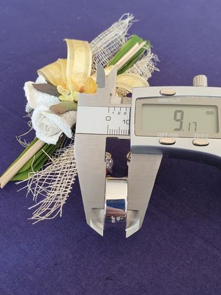 Pendientes Anillo Diamantes Oro Blanco18kl Coral