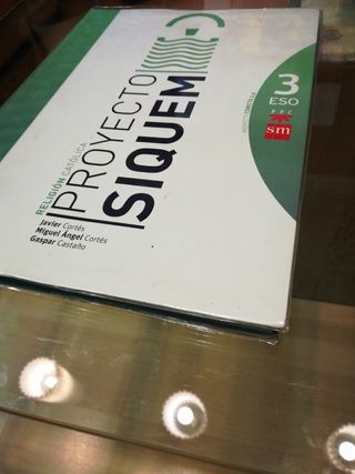 libro religión católica proyecto Siquem de SM 