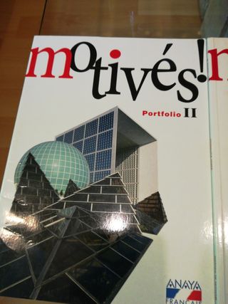 3 Libros de francés Motives II Anaya 