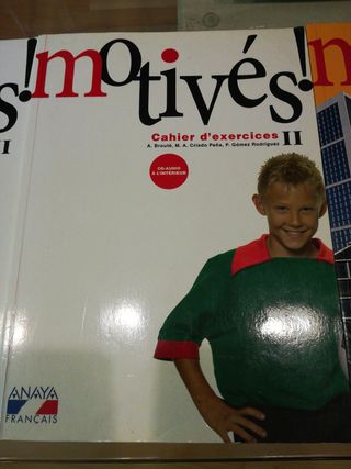 3 Libros de francés Motives II Anaya 