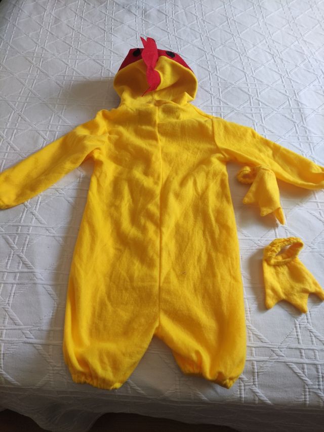 disfraz de pollo (3-4 años)