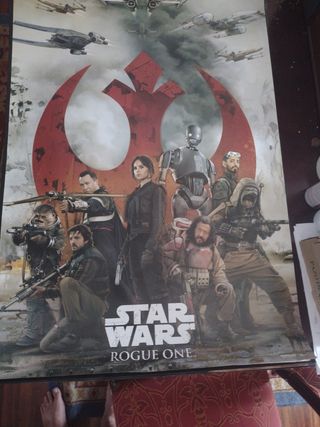 8 Posters STARWARS 60x90 centímetros