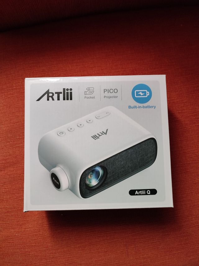 Mini proyector portátil 