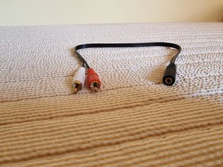 Cable RCA - minijack hembra 