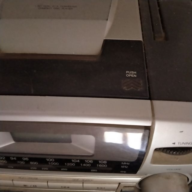 stereo anni 80 vintage