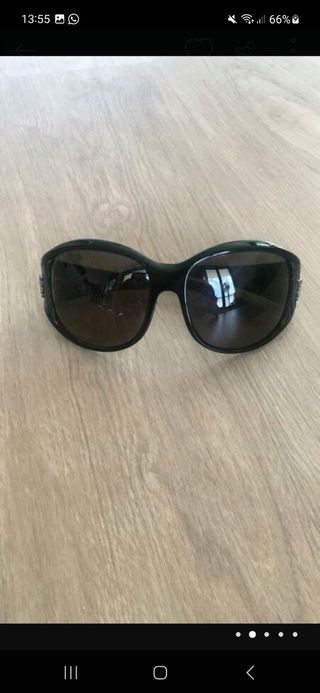 Trussardi Gafas Sol Vintage Negro