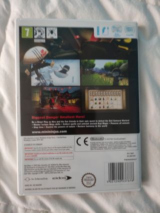 Juego Wii Mini Ninjas