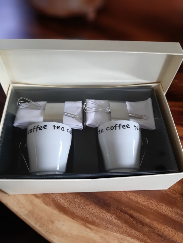 Juego de té 2 tazas sin estrenar