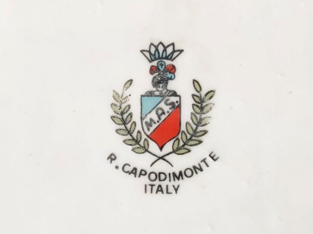 Joyero de porcelana Capodimonte