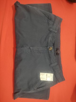 Bermudas azul marino hombre talla S chico 16 años