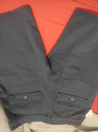 Bermudas azul marino hombre talla S chico 16 años