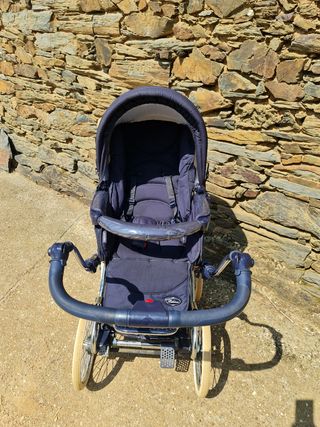 carrito bebeca stylo classic azul marino 2 piezas 