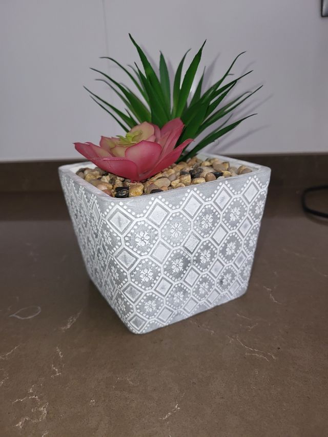 VASO DE FLORES ARTIFICIAIS