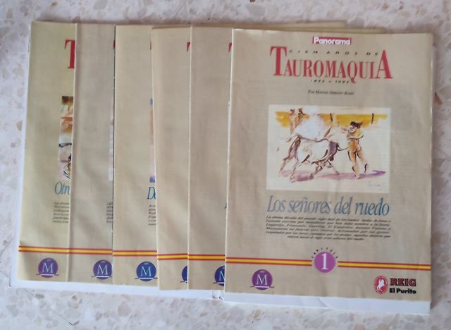 Cuadernillos "Tauromaquia"