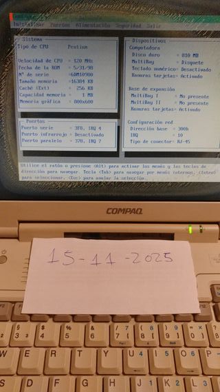 compaq Lte 5280 series 2880G retro vintage 586