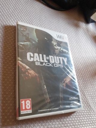 PRECINTADO - CALL OF DUTY BLACK OPS Wii