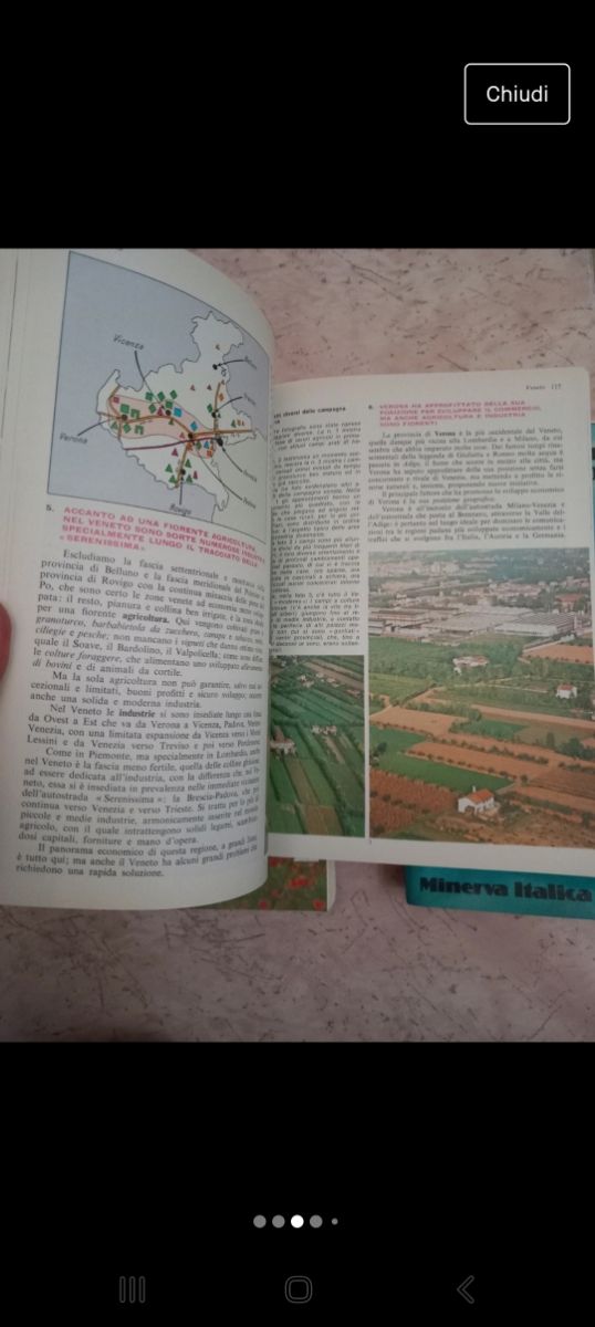 Lotto libri 3 volumi di geografia "Uomo Ambiente"