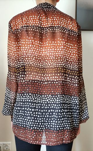 Blusa lunares Mango
