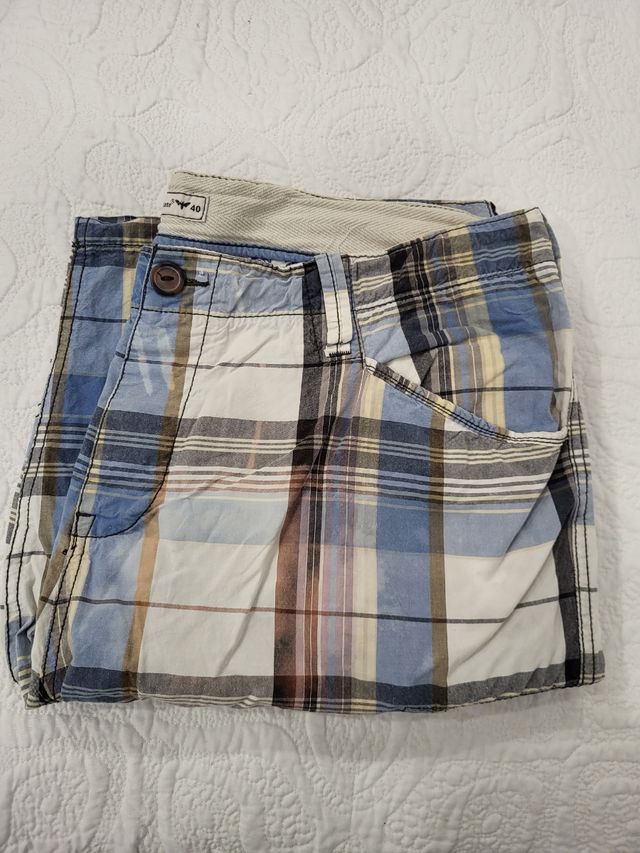 Bermudas de cuadros 