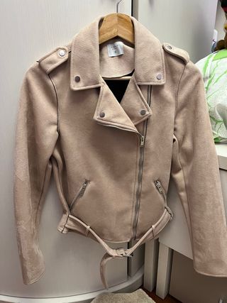 Chaqueta de ante nueva