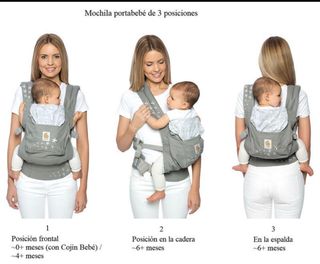 Mochila porteadora de bebes