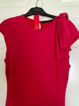 Vestido rojo de Carolina Herrera 