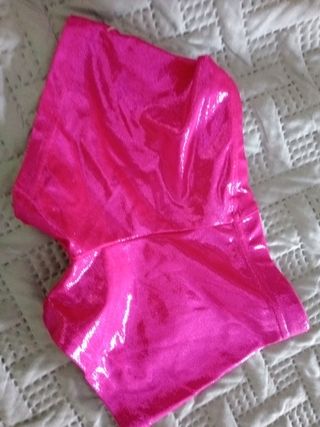 Maillot y pantalón corto de gimnasia rítmica