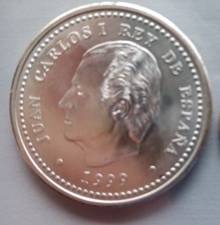 2 monedas antiguas españolas de plata