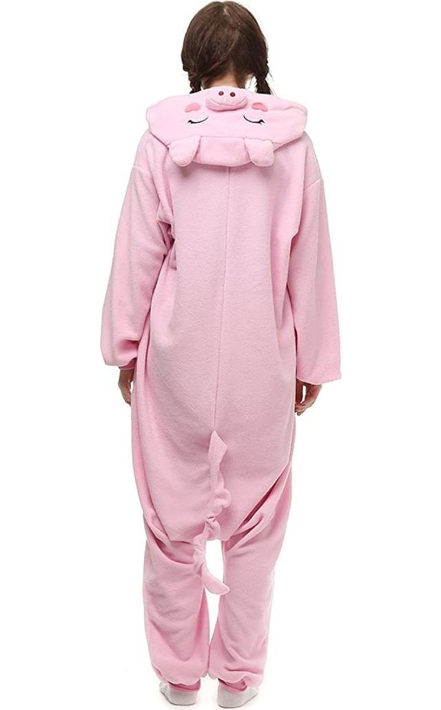 Disfraz, pijama, cerdito