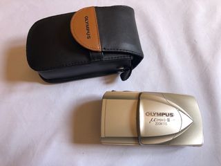 Cámara fotos retro Olympus mju II 115