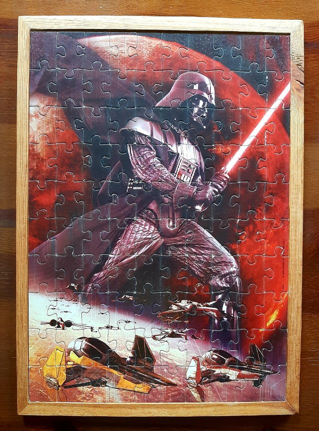 Puzzle de Star Wars: dos en uno
