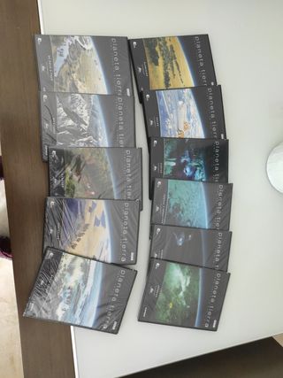 colección de 11 DVD del planeta tierra