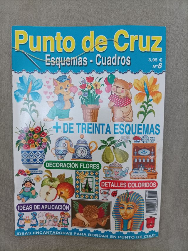 Punto de cruz esquemas y cuadros