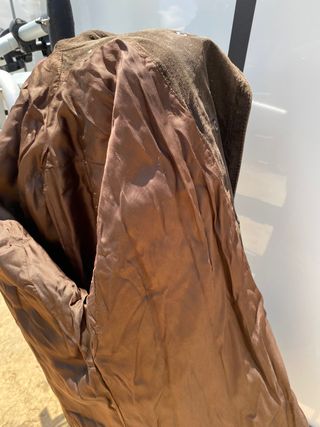 Chaqueta piel decorada