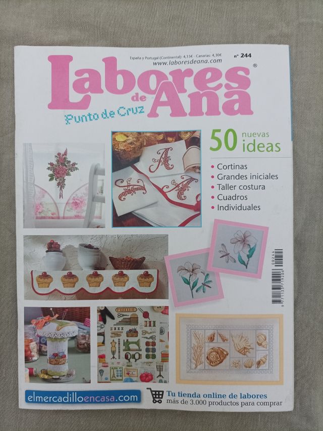 Labores de Ana Punto de cruz n°244
